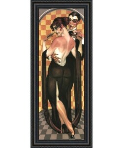 Juarez Machado 'Art Deco Evening' Framed Art Print