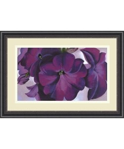 Georgia O'Keeffe 'Petunias, 1925' Framed Art Print