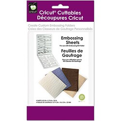 Cricut Cuttables Embossing Sheet Refill Package (Set of 4)