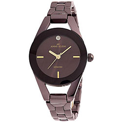 Anne Klein Women's Brown Ion-plated Watch