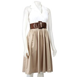 Eliza J Women's Belted 2fer Dress