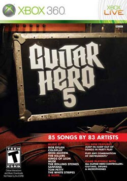 Xbox 360 - Guitar Hero 5 (game only)