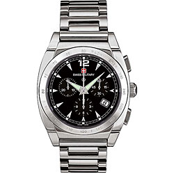 Swiss Military Men's Black Lynx Chronograph Watch