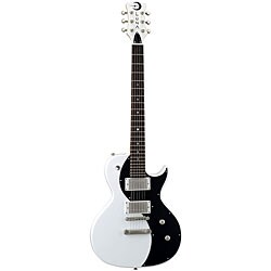 Luna Neo Single Cutaway White Electric Guitar