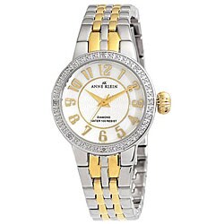 Anne Klein Women's Diamond Two-tone Watch
