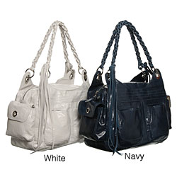 Sondra Roberts Large Fringe Shopper Bag