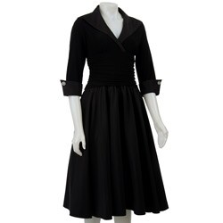 Jessica Howard Women's 3/4-sleeve Dress
