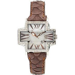 Locman Italy Plus Diamond Women's Brown Kingfish Watch