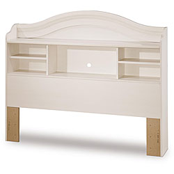 Vanilla Cream Full-size Bookcase Headboard