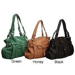 Carla Mancini Leather Satchel