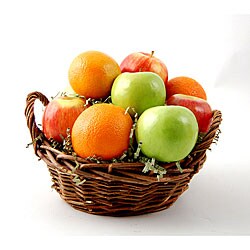 Deliciously Healthy Fruit Gift Basket