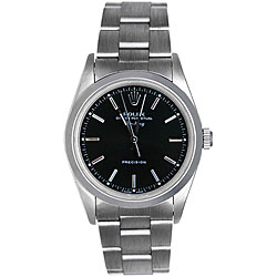 Pre-owned Rolex Air-king Stainless Steel 14000 Watch