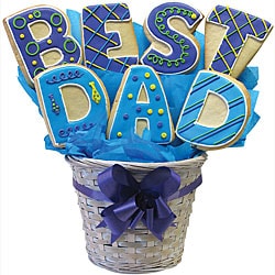 'Best Dad' Cookie Arrangement