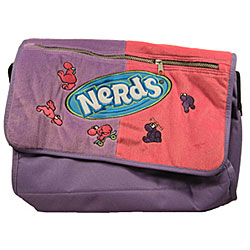 Sweet Thang's 16-inch Nerds Messenger Bag