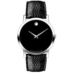Movado Men's Museum Stainless Steel Black Watch