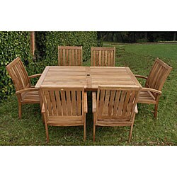 Malaga 7-piece Teak Dining Set