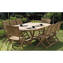 Barcelona 9-piece Teak Dining Set