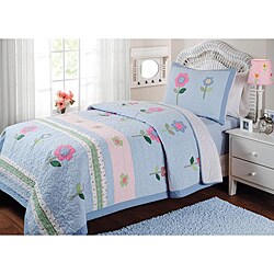 Spring Time Full/ Queen Quilt Set