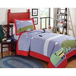 Travel Time Full/ Queen Quilt Set
