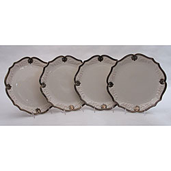 Certified International 'Regency' Ivory Dinner Plates (Set of 4)