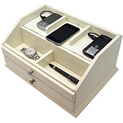 Premier White Charging Station Valet