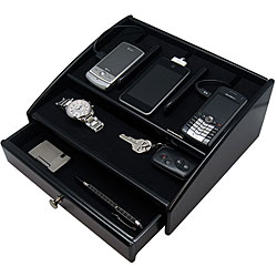 Classic Black Charging Station Valet
