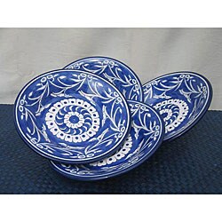 Set of 4 Garland Design 9-inch Pasta/ Salad Bowls (Tunisia)