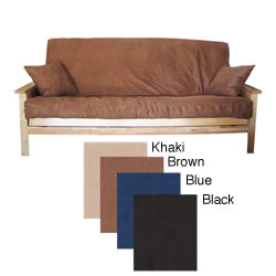 Full-size Microfiber 3-piece Futon Cover Set