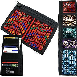 Nahuala Tri-fold Brocade Wallet (Guatemala)