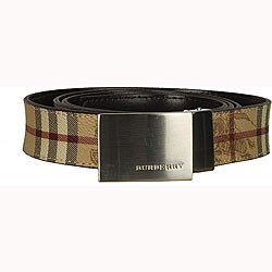 Burberry Haymarket Designer Belt