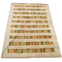 Indo Tufted Tabriz Rug (4' x 6')