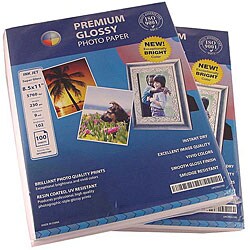 Premium Glossy 8.5x11-inch Photo Paper (Pack of 400 Sheets)