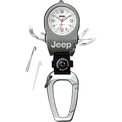 Jeep Men's Time Tool Clip Watch