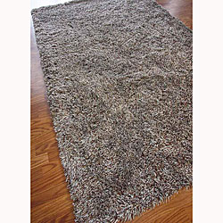 Hand-woven Shag Acrylic Rug (8' x 10')