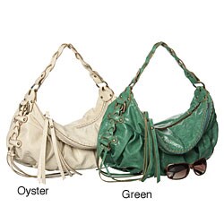 BCBGeneration Braided Hobo Handbag