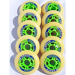 Hyper Hyoctane 54-mm Firm Racing Inline Wheels (Set of 10)