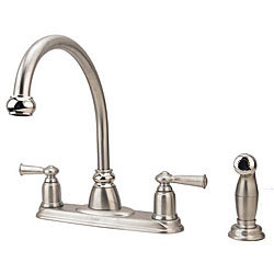 Moen Banbury Collection 2-handle Kitchen Faucet with Side Spray 