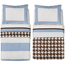 Bacati Metro Four-piece Toddler Bedding Set
