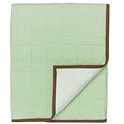 Bacati Metro Quilted Crib Quilt/ Throw