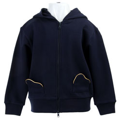 Evisu Boy's Zip-up Hoodie Sweatshirt