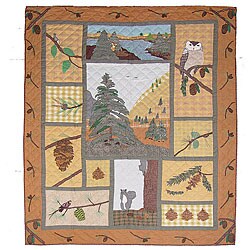 Pinecone King-size Quilt