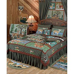 Whitetails Grove King-size Quilt