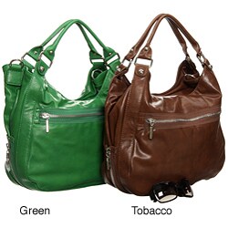 Co-Lab Tall Zippered Pocket Hobo-style Bag