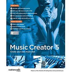 Cakewalk 'Music Creator 5.0' Software