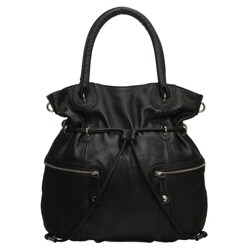 Hype 'Mia' Leather Crossbody Satchel