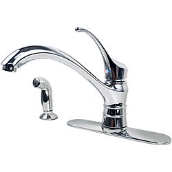 Moen Lexie Collection Chrome 1-handle Kitchen Faucet with Spray 
