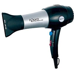 H2Pro Nano-weight Pro 1800 Black/ Silver Hair Dryer