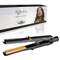 H2pro 202 YFI Professional Ceramic Tourmaline Styling Iron