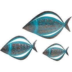 Fish Wall Art (Set of 3)