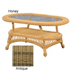 Lucaya Small Wicker Coffee Table